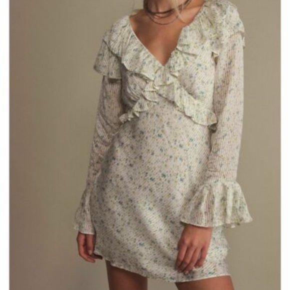 Free People Dresses & Skirts - NWOT Free People Ivory Floral Dress